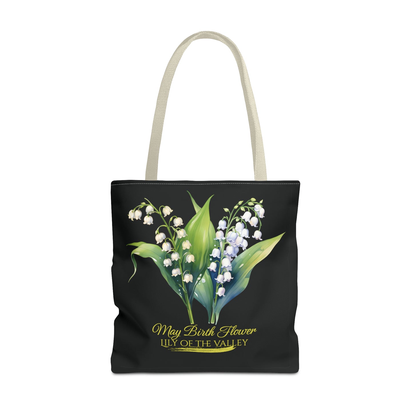 May Birth Flower: Lily of the valley - Tote Bag (AOP)