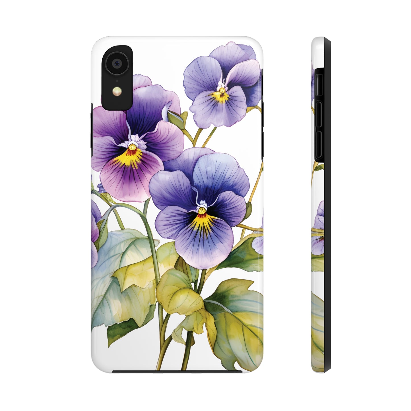 Tough Phone Cases (Violet Flower)