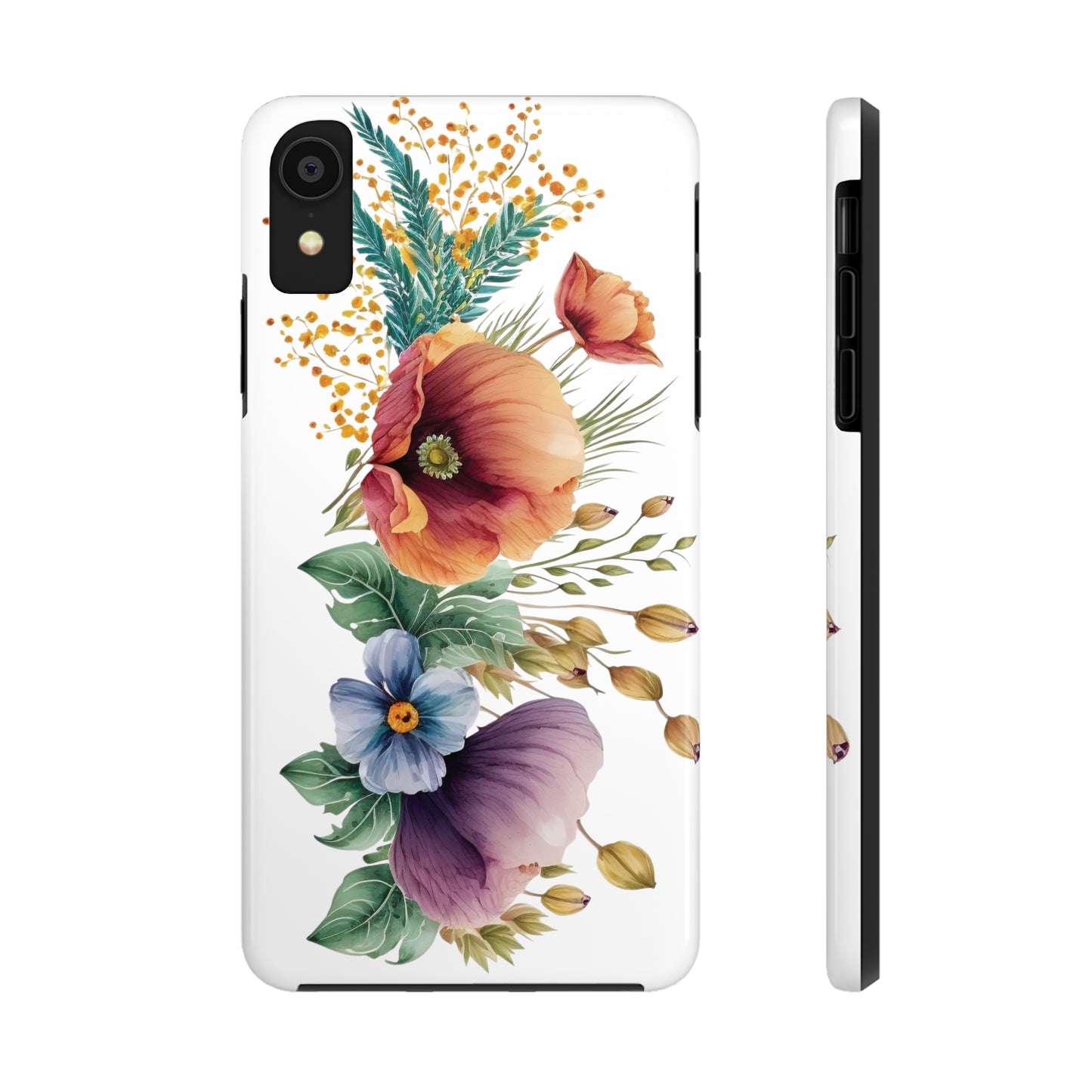 Tough Phone Cases: Watercolor Flower