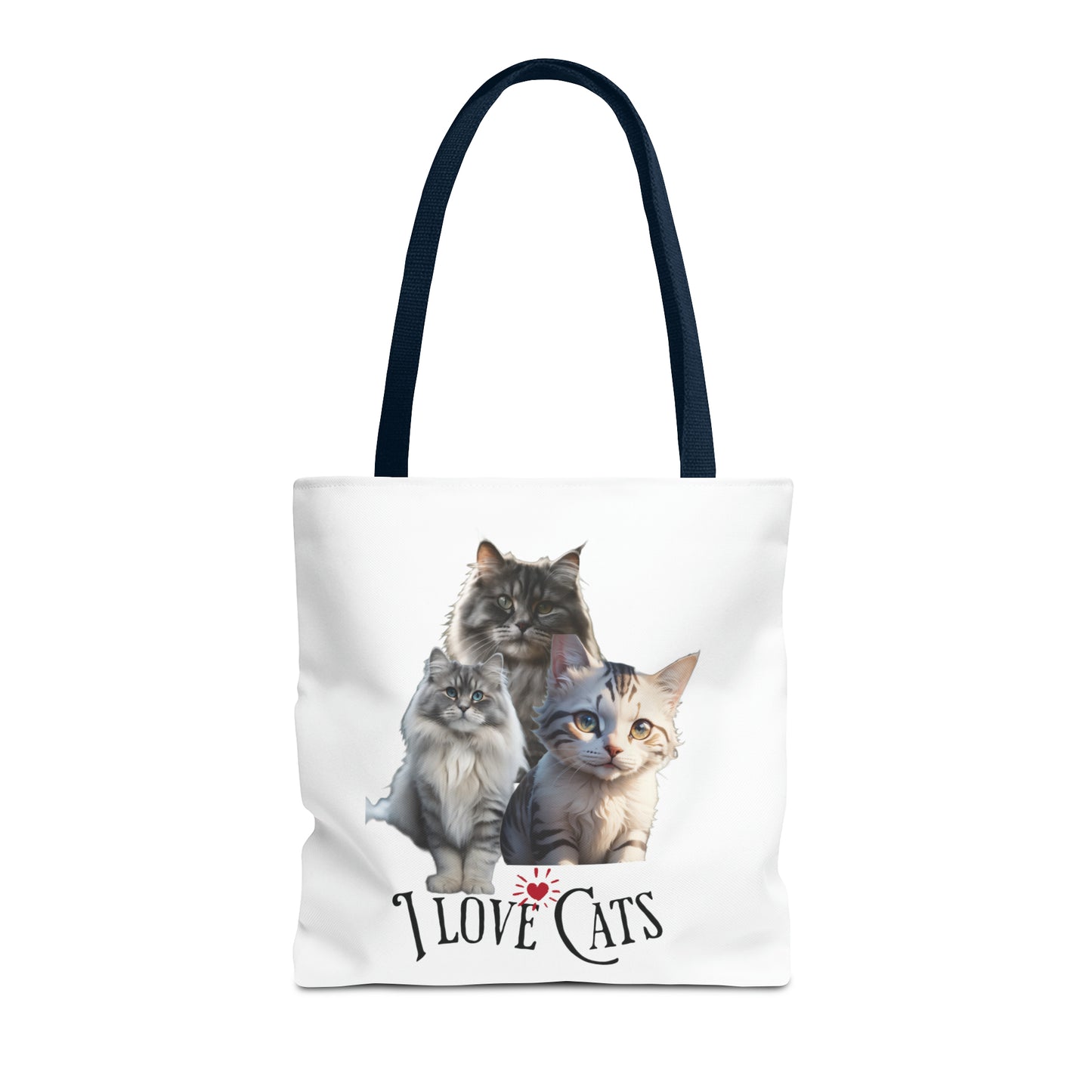 I love Cats - Tote Bag (AOP)