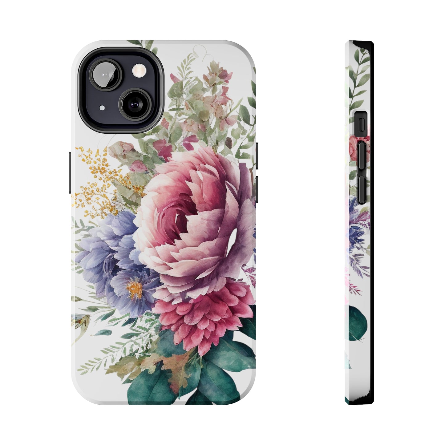 Tough Phone Cases: Watercolor Flower