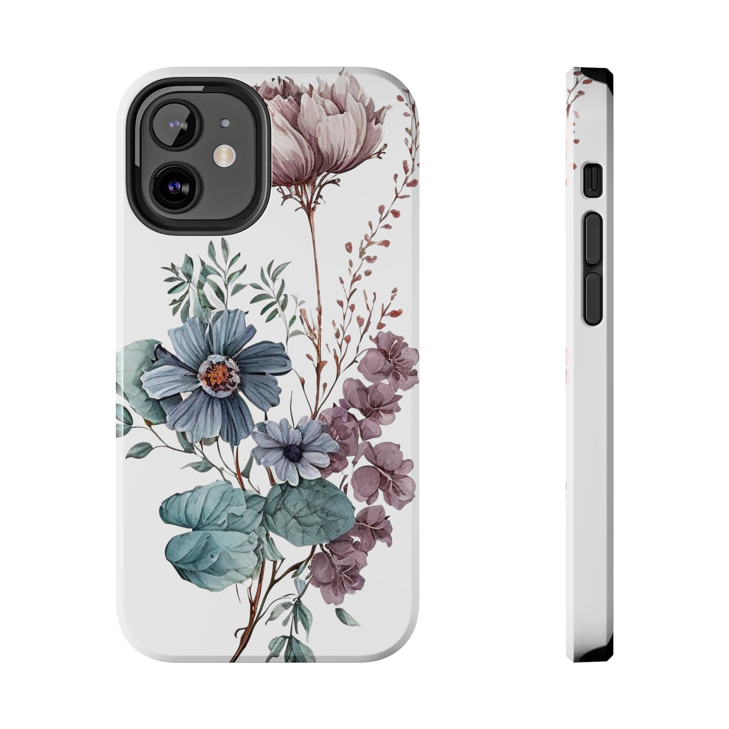 Tough Phone Cases: Watercolor Flower