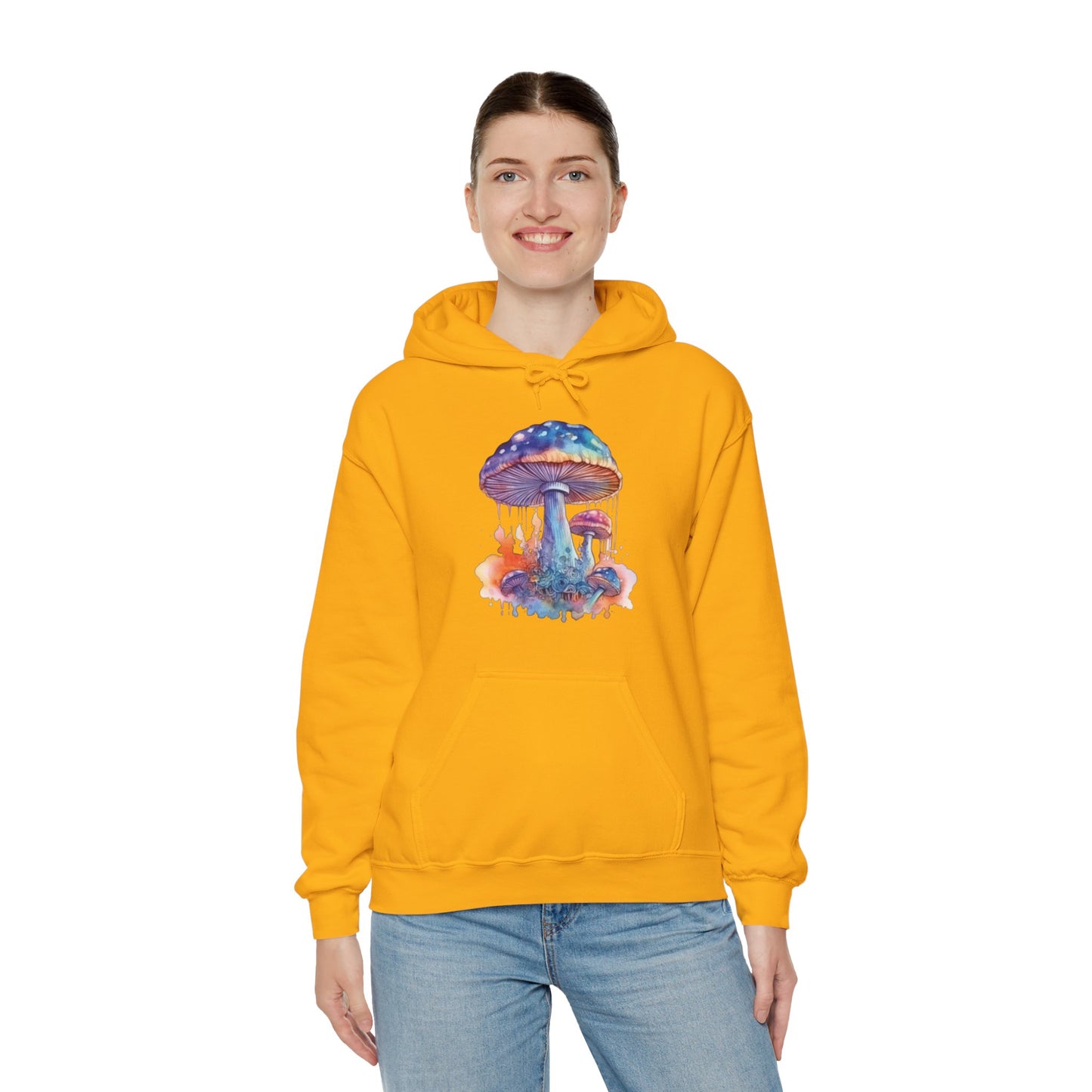 Mushroom1 - Unisex Heavy Blend™ Hooded Sweatshirt