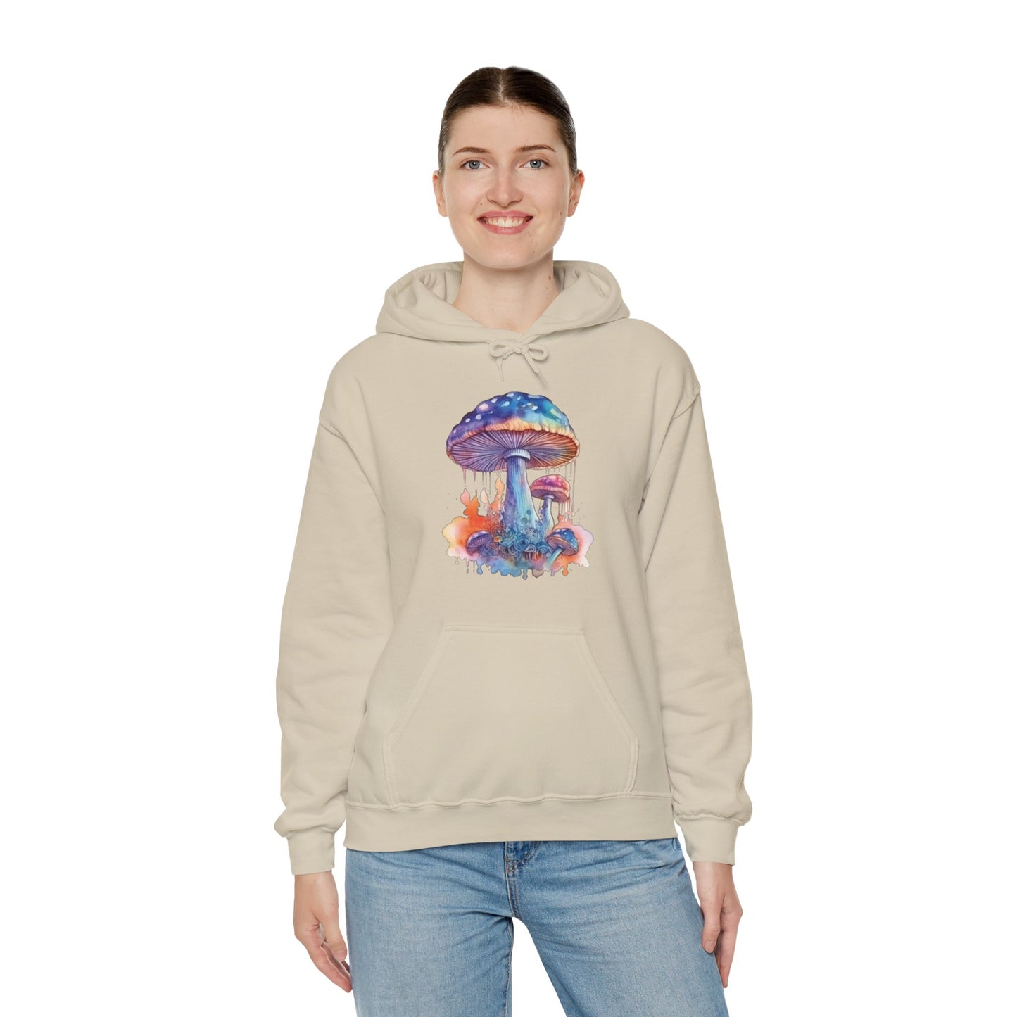 Mushroom1 - Unisex Heavy Blend™ Hooded Sweatshirt