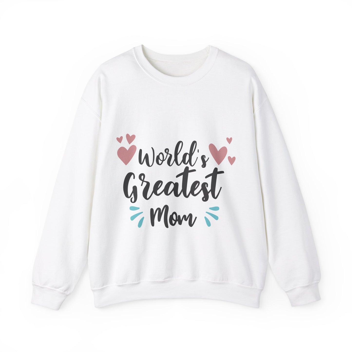 World Greatest Mom - Unisex Heavy Blend™ Crewneck Sweatshirt