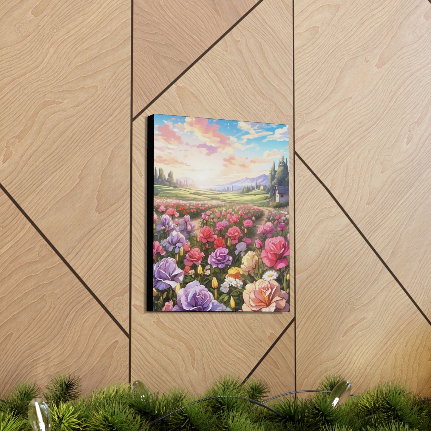 Flower Farm: Canvas Gallery Wraps