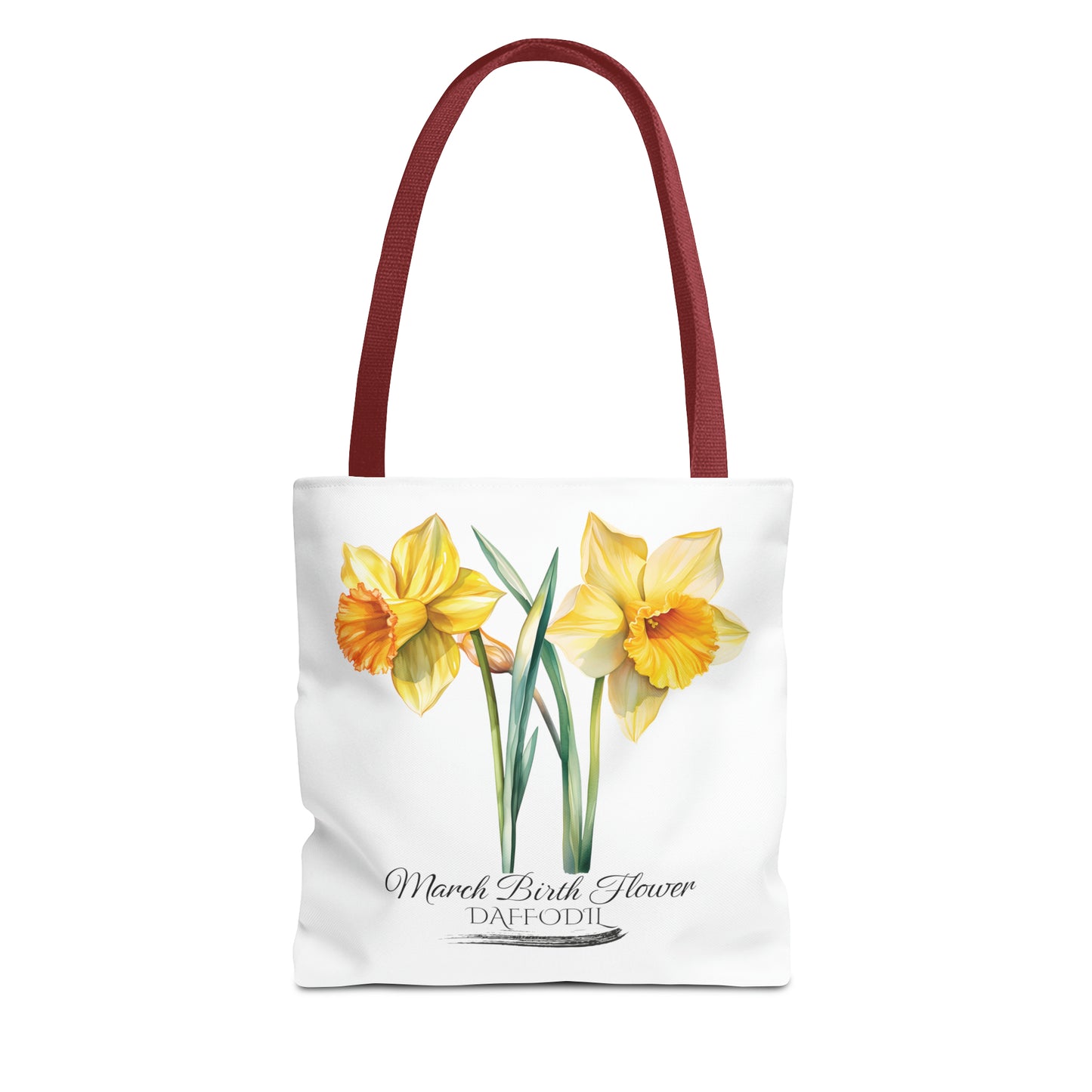 March Birth Flower: Daffodil - Tote Bag (AOP)