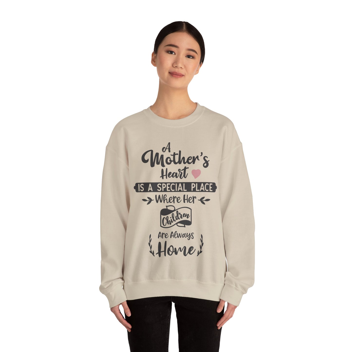 Mother's Heart is a special place - Unisex Heavy Blend™ Crewneck Sweatshirt