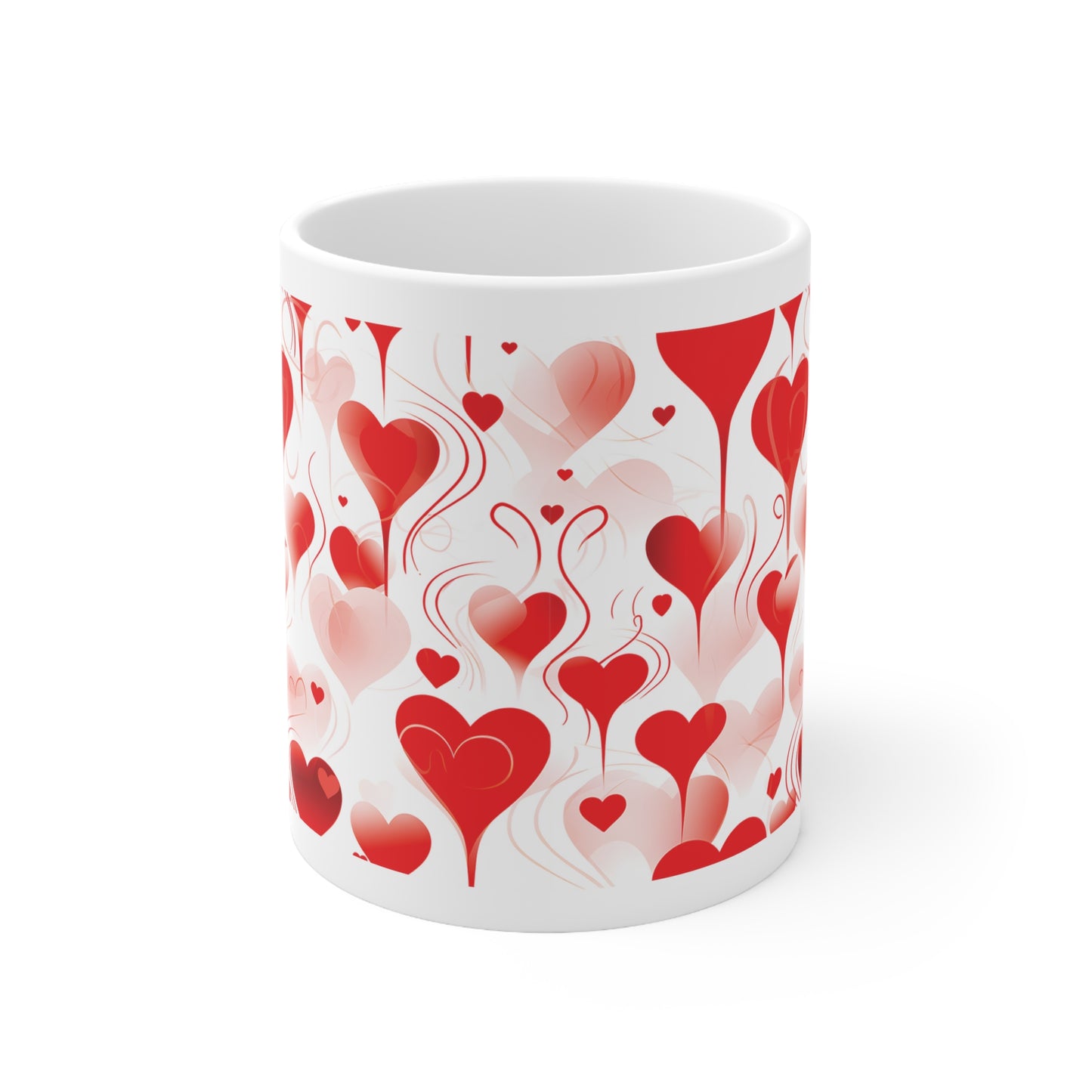 Valentine's Heart: Ceramic Mug 11oz