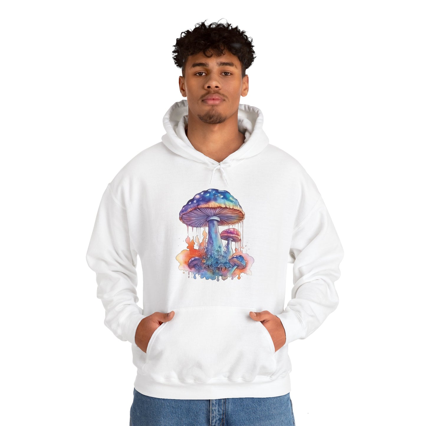 Mushroom1 - Unisex Heavy Blend™ Hooded Sweatshirt