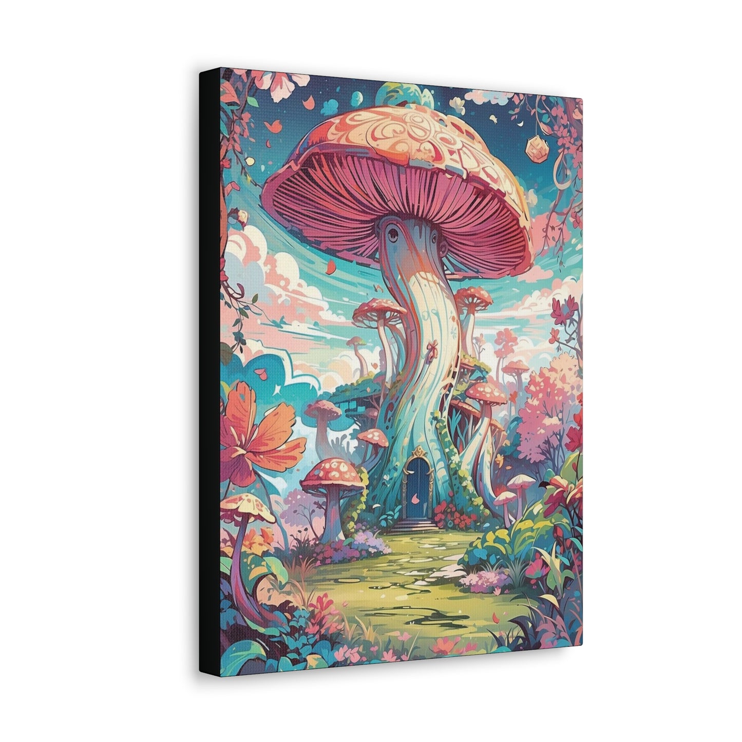 Mushroom Cabin: Canvas Gallery Wraps