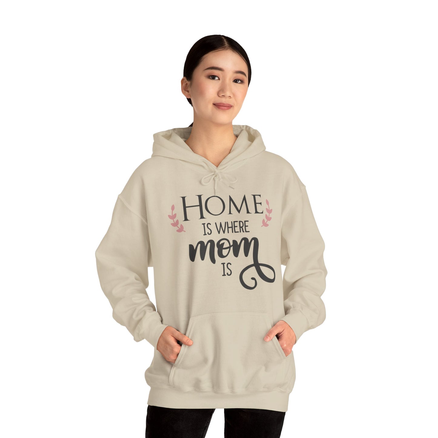 Home is where mom is - Unisex Heavy Blend™ Hooded Sweatshirt