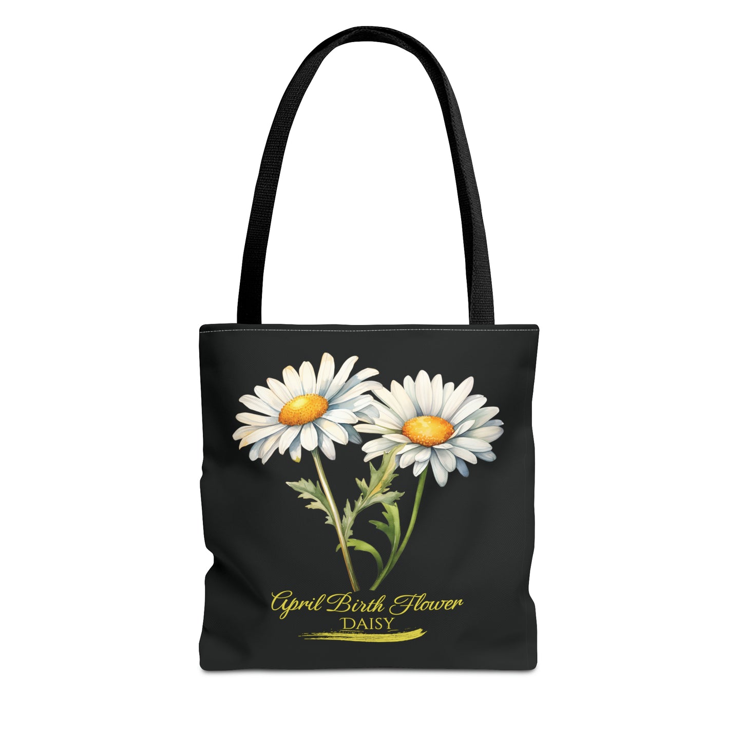 April Birth Flower: Daisy - Tote Bag (AOP)