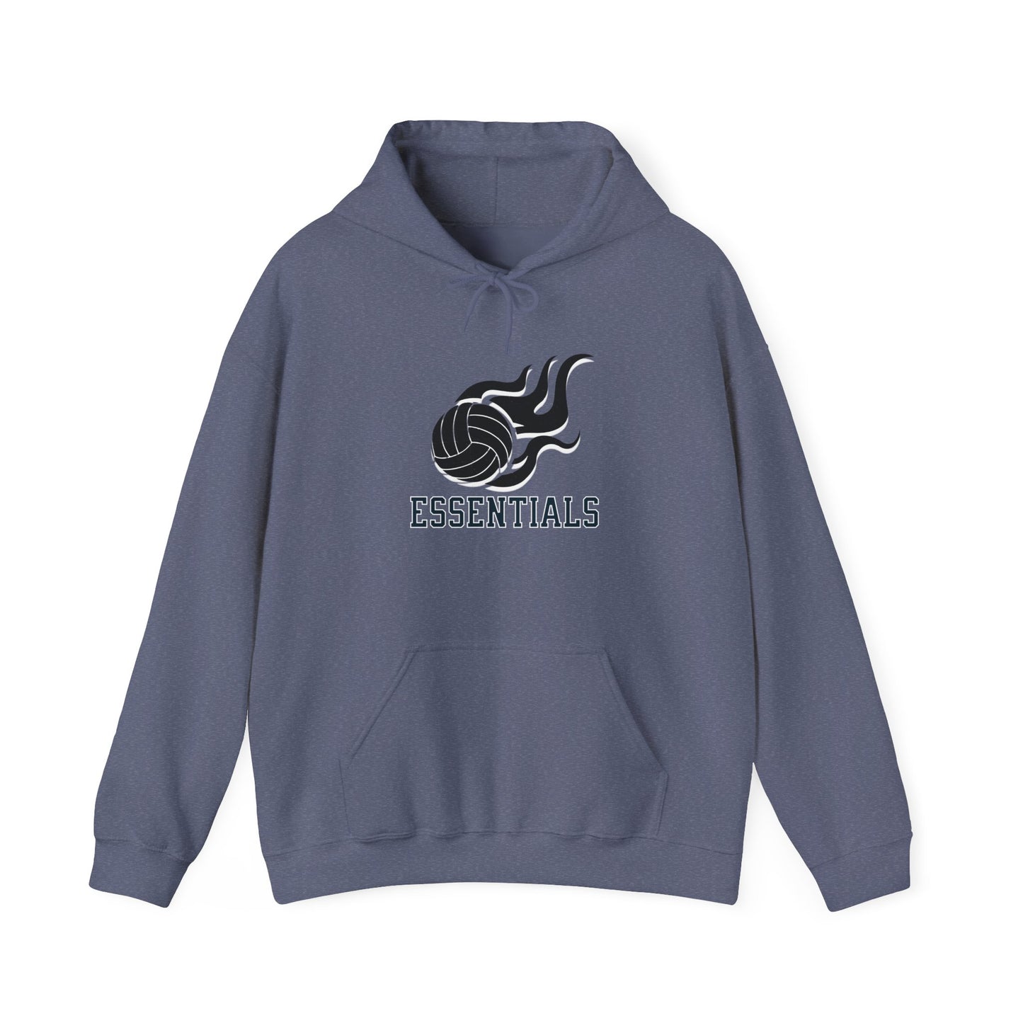 Essential Volleyball Hoodie - Unisex Heavy Blend Sweatshirt for Sports Lovers, Casual Wear, Gifts for Ball Players, Team Spirit
