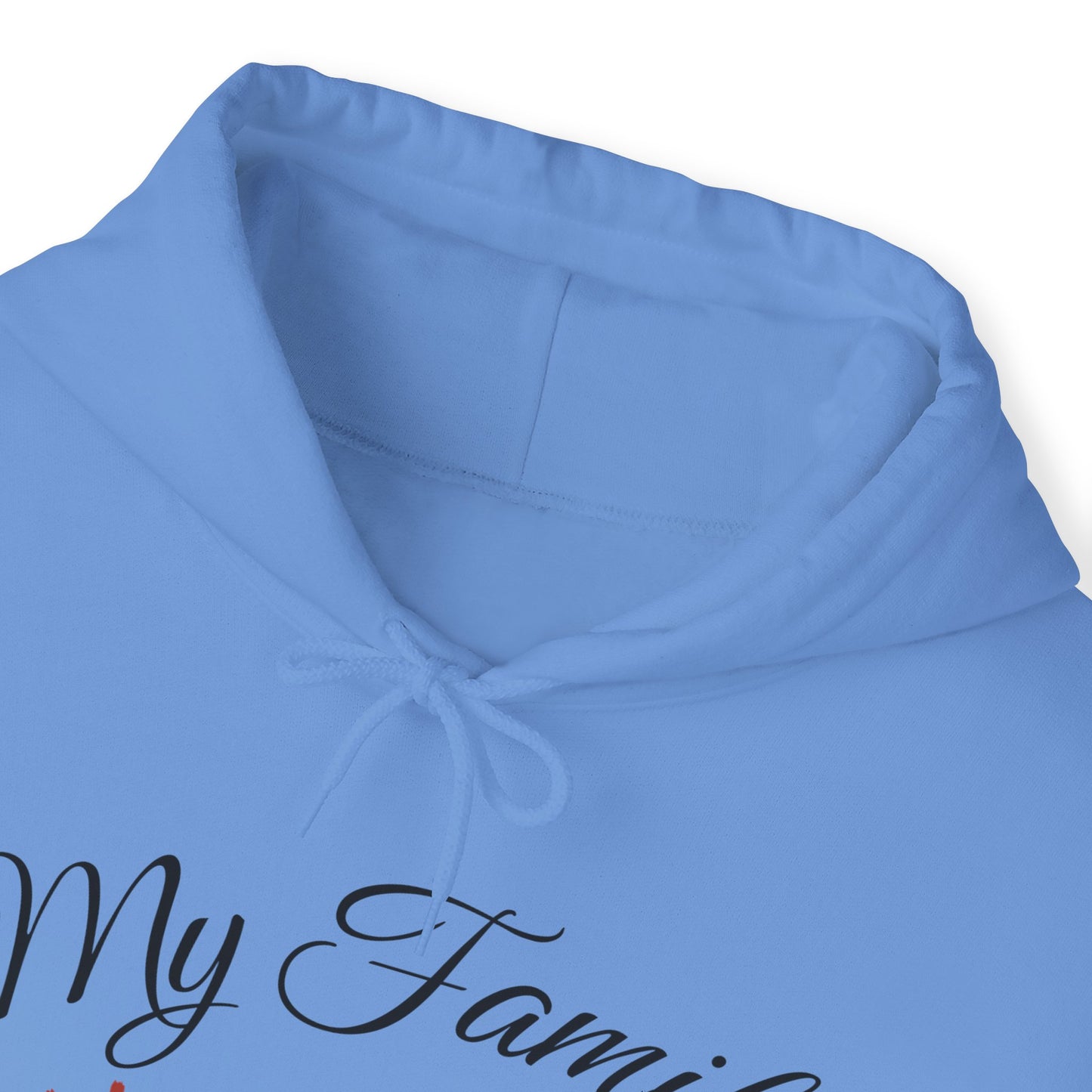 My Family Is My Valentine - Unisex Heavy Blend™ Hooded Sweatshirt