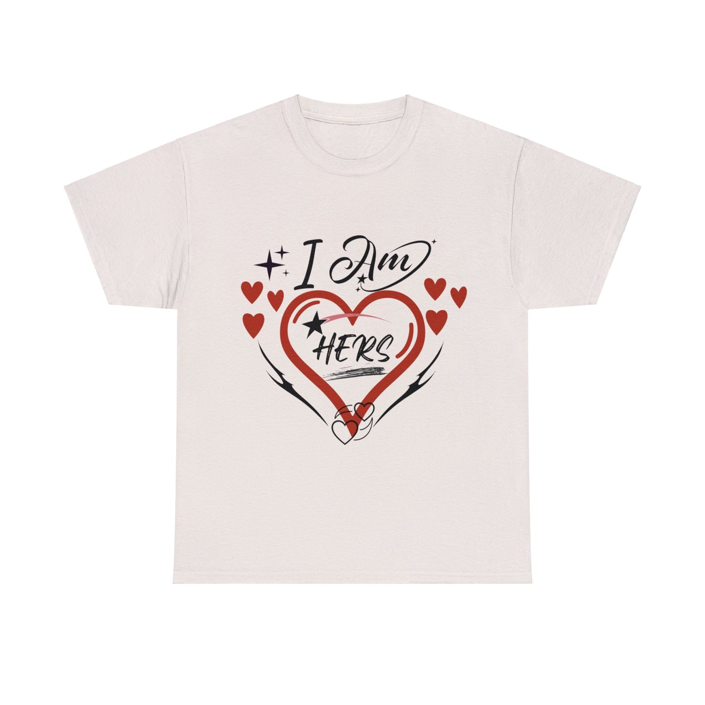 Valentine: I Am Hers - Unisex Heavy Cotton Tee