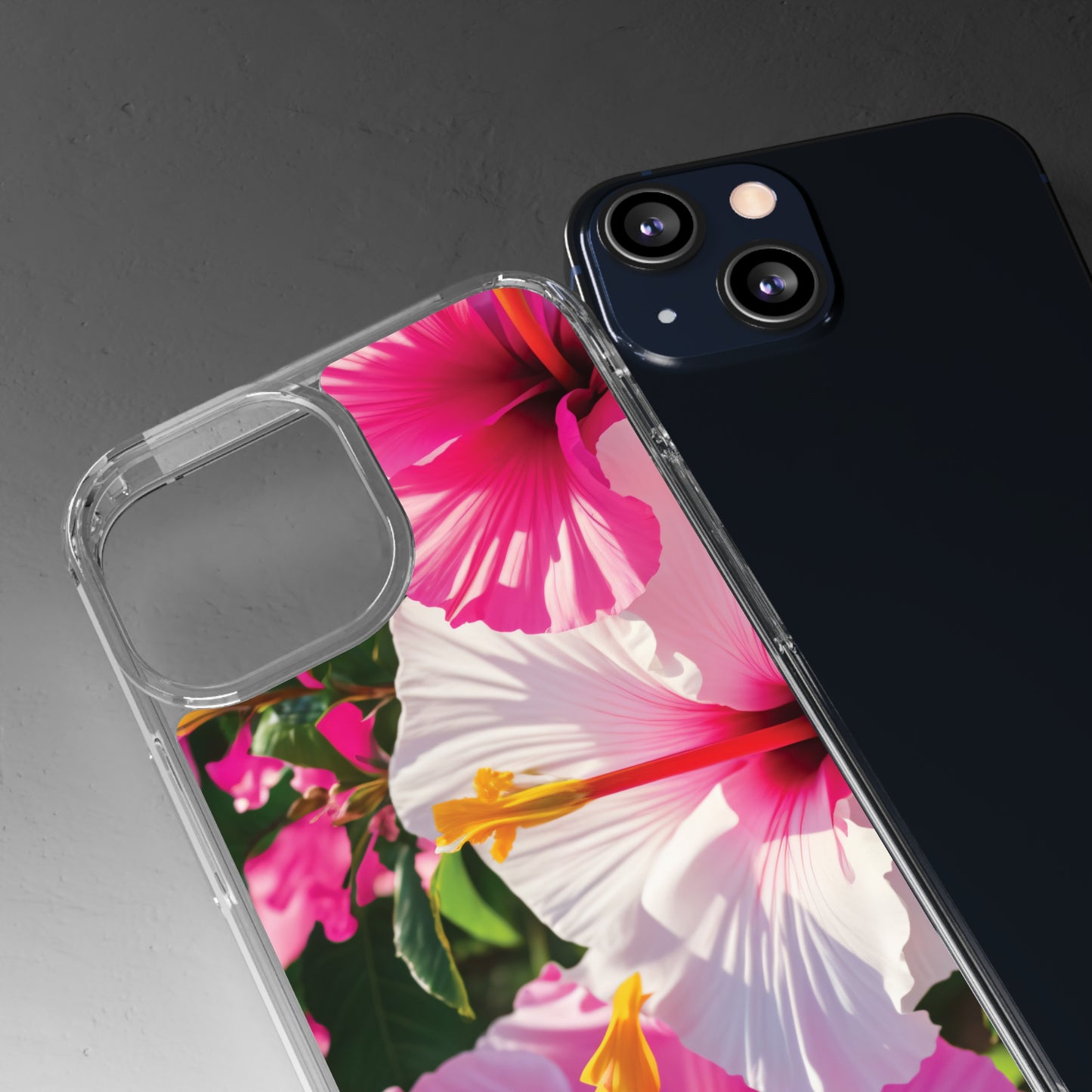 Clear Phone Cases: Blossom Flower