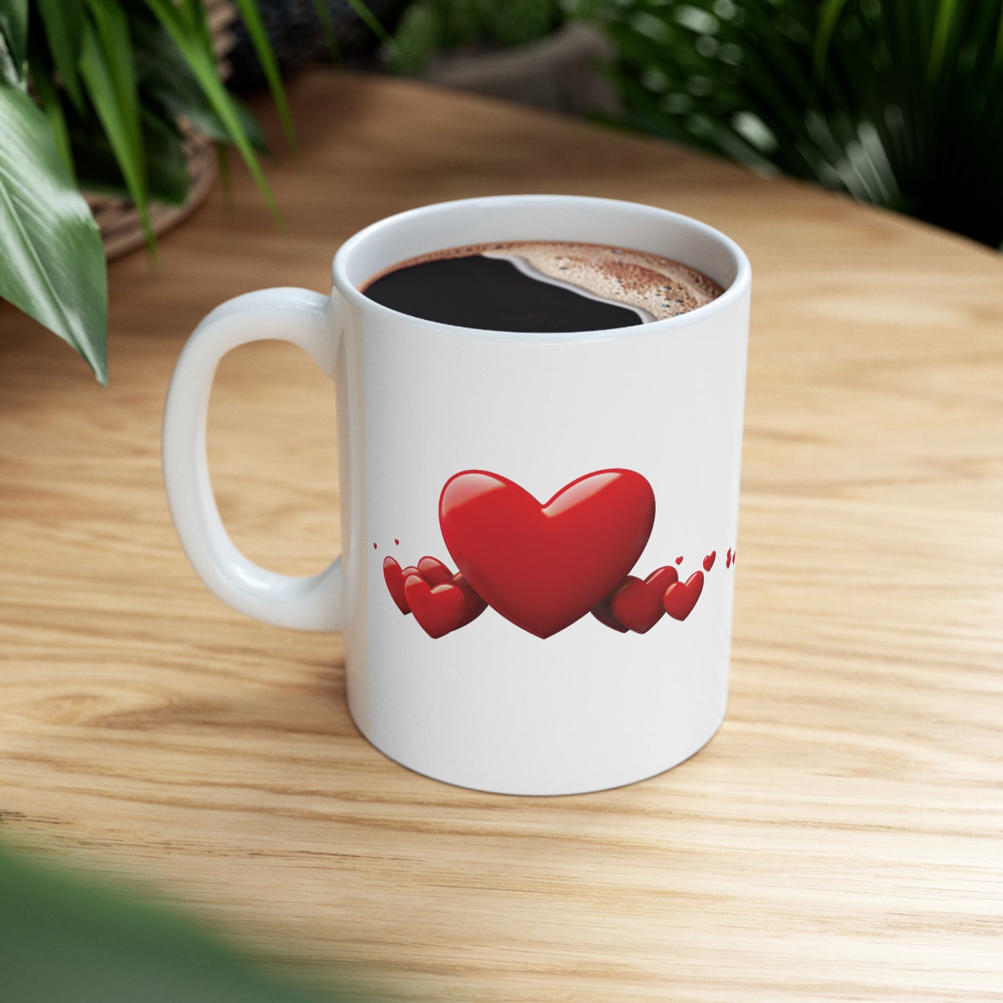 Valentine's Heart: Ceramic Mug 11oz