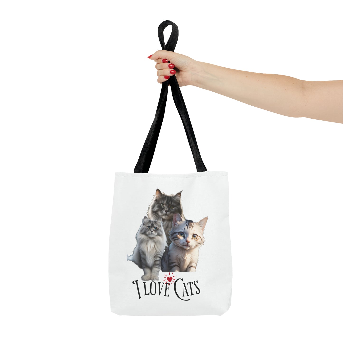 I love Cats - Tote Bag (AOP)