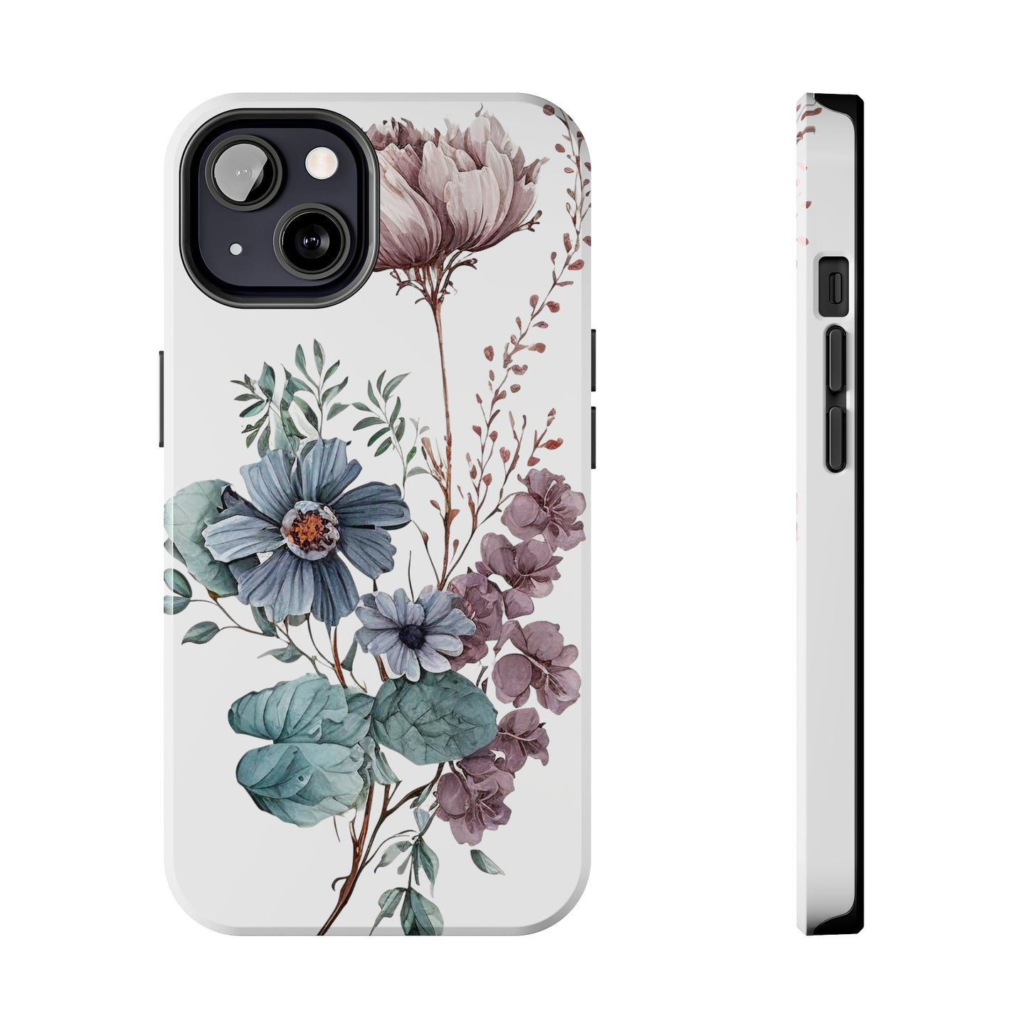 Tough Phone Cases: Watercolor Flower