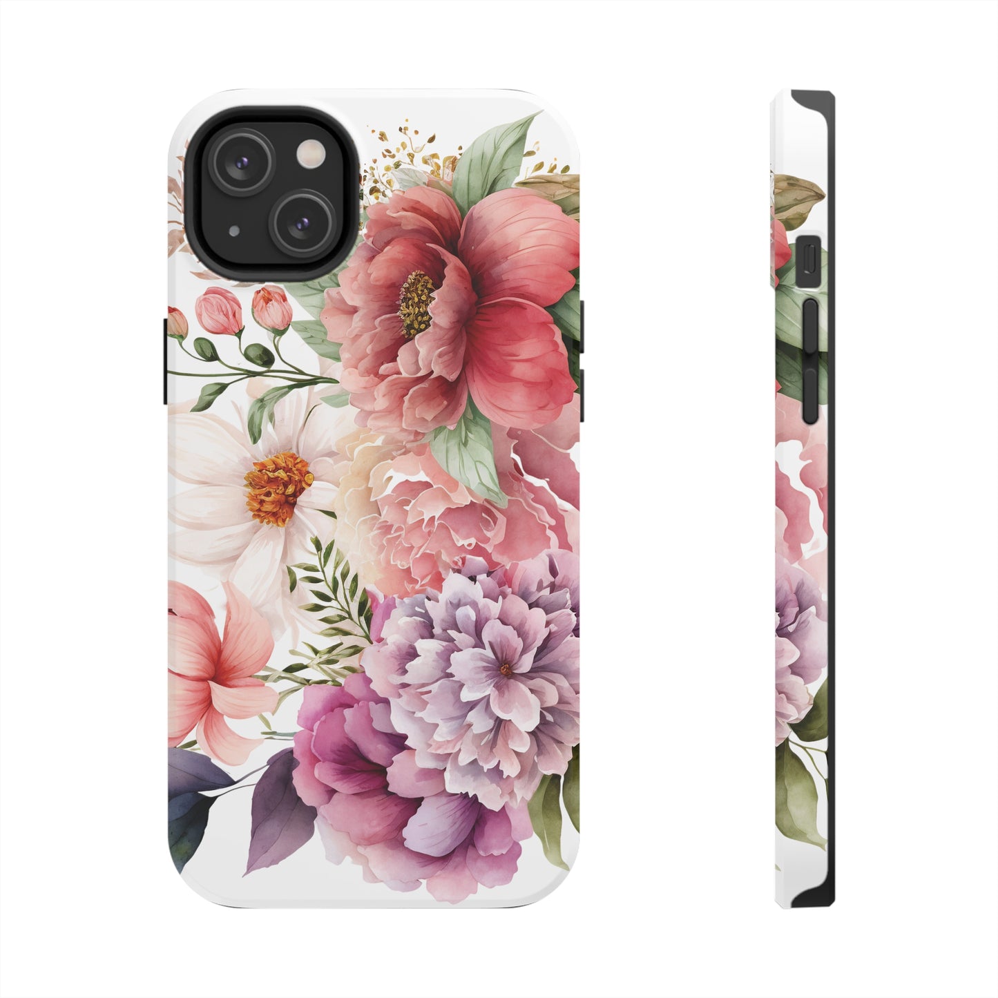 Tough Phone Cases: Watercolor Flower