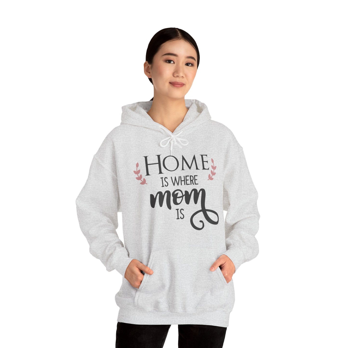 Home is where mom is - Unisex Heavy Blend™ Hooded Sweatshirt