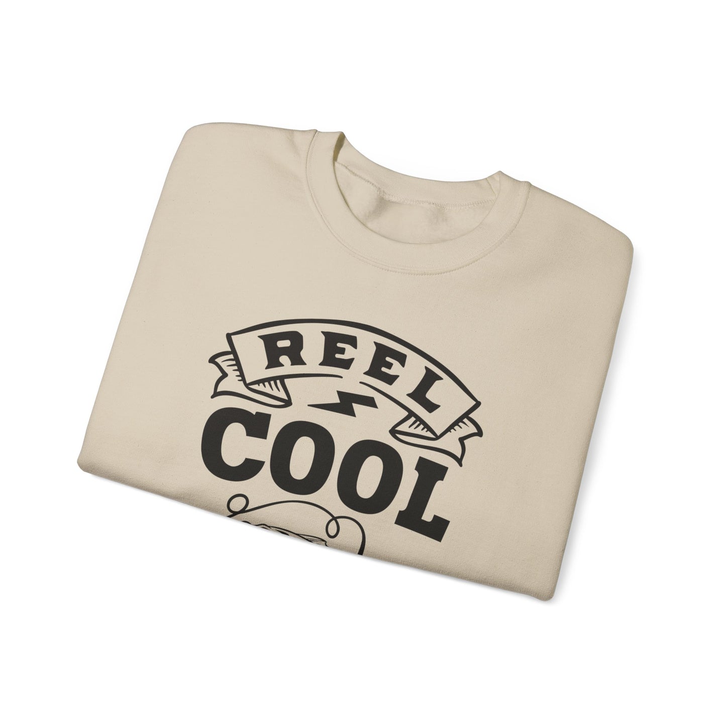 Reel cool uncle - Unisex Heavy Blend™ Crewneck Sweatshirt