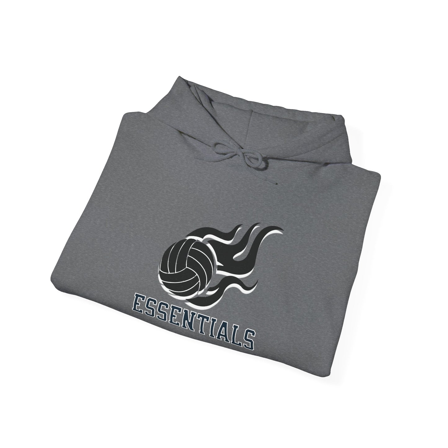 Essential Volleyball Hoodie - Unisex Heavy Blend Sweatshirt for Sports Lovers, Casual Wear, Gifts for Ball Players, Team Spirit