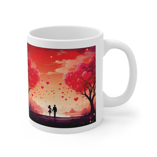 Valentine's Forever Love: Ceramic Mug 11oz