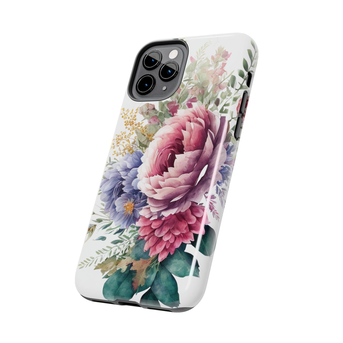 Tough Phone Cases: Watercolor Flower