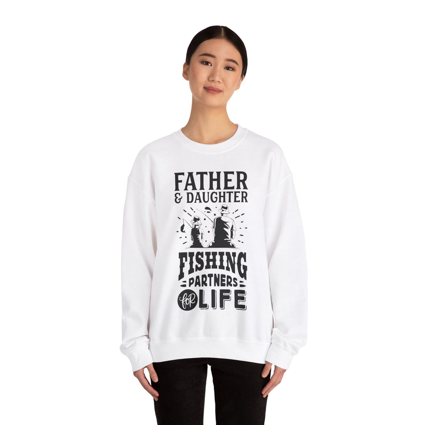 Father and Daughter for life - Unisex Heavy Blend™ Crewneck Sweatshirt