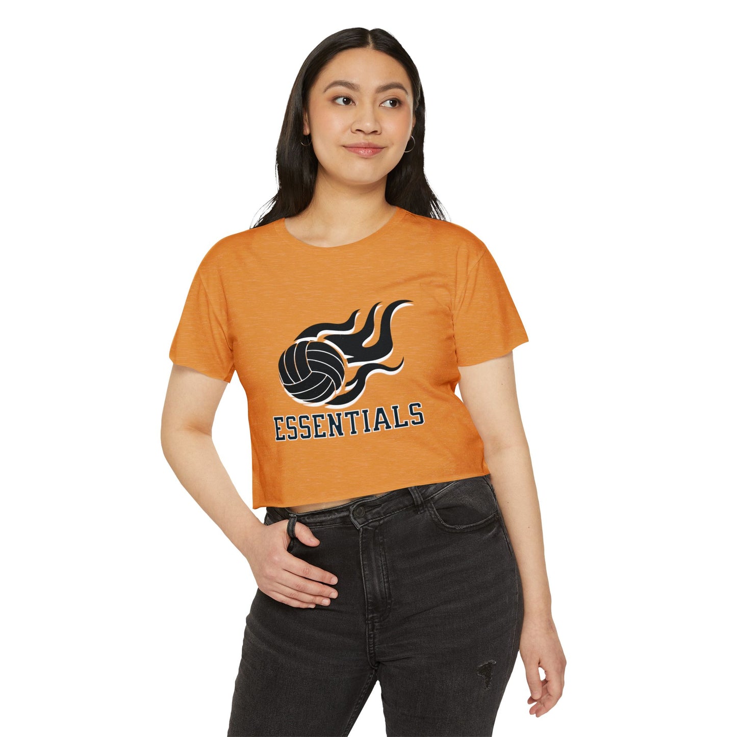 Festival Spirit Women's Crop Top, Summer Top, Sportswear, Graphic Tee, Beachwear, Party Shirt