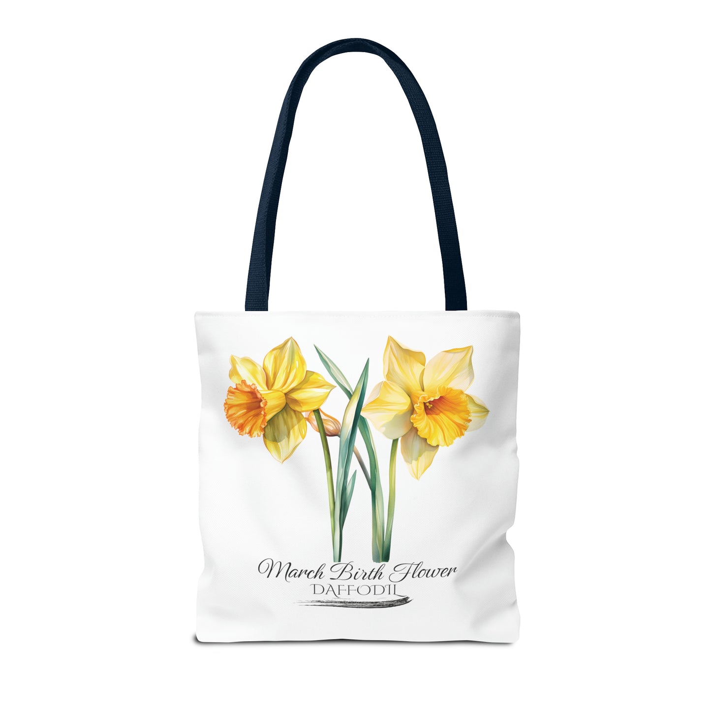 March Birth Flower: Daffodil - Tote Bag (AOP)