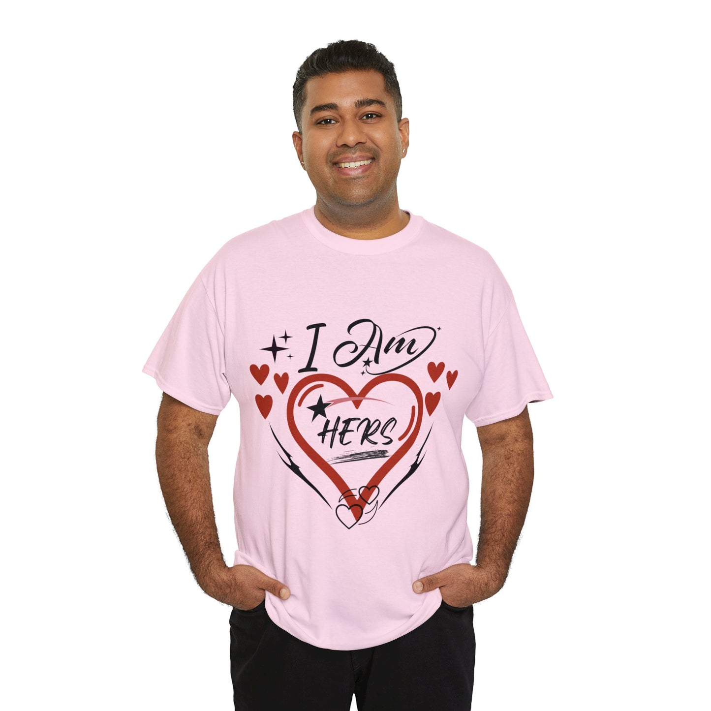 Valentine: I Am Hers - Unisex Heavy Cotton Tee