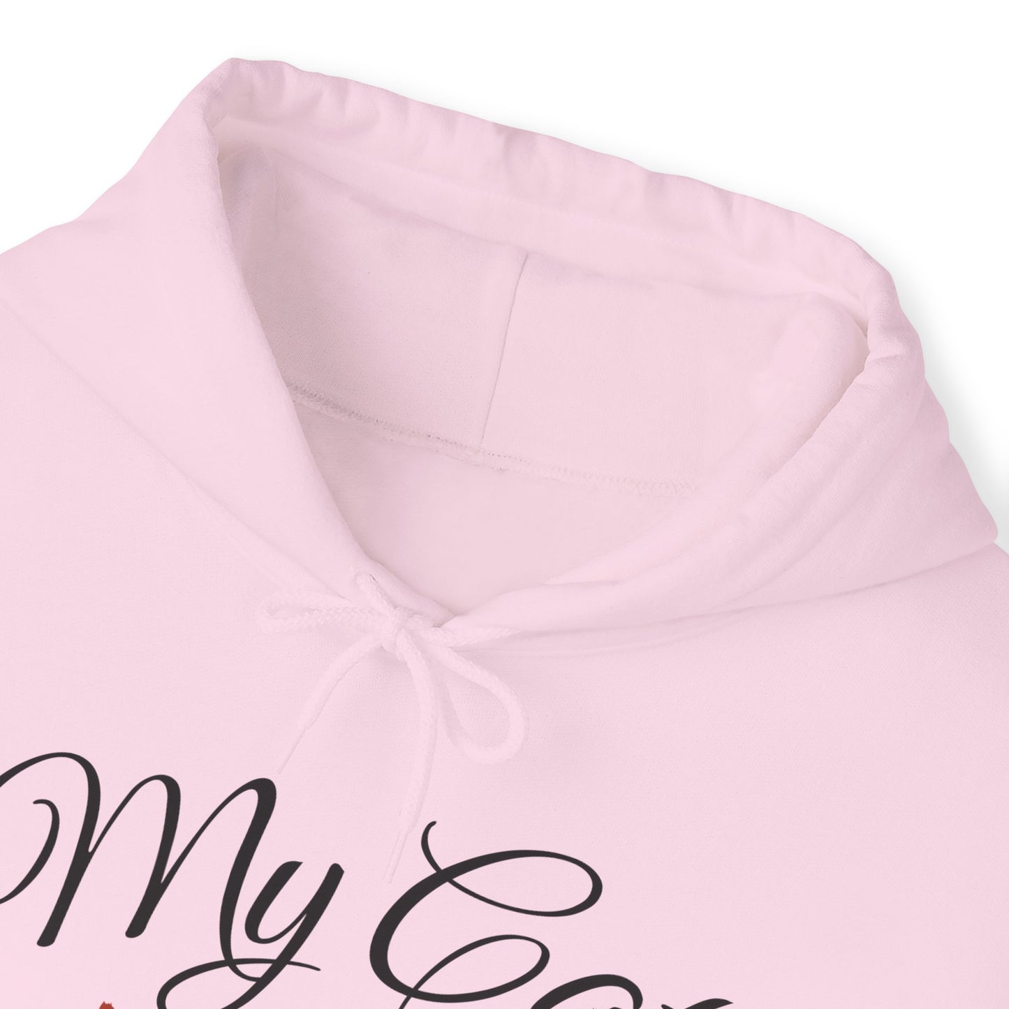 My Cat Is My Valentine - Unisex Heavy Blend™ Hooded Sweatshirt