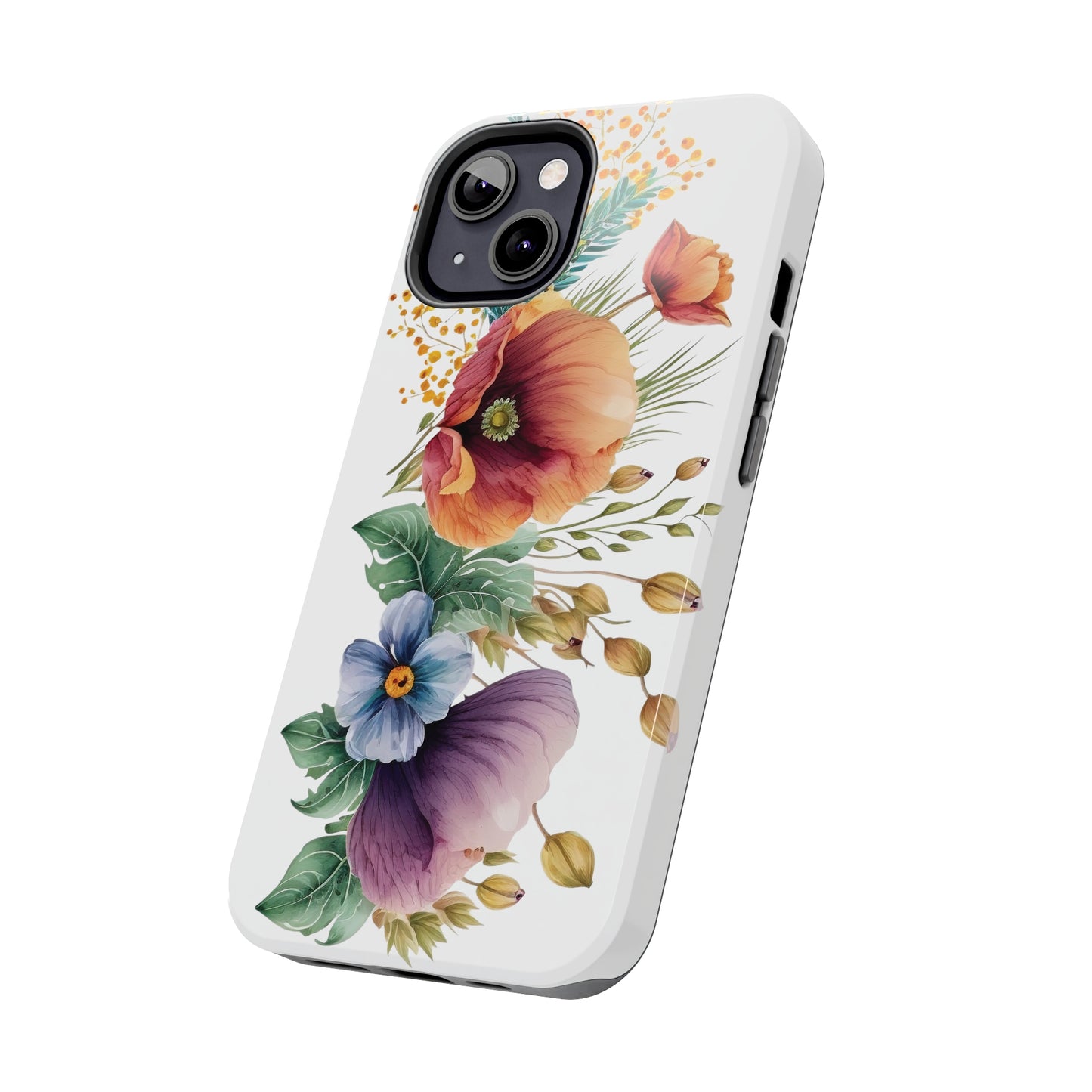 Tough Phone Cases: Watercolor Flower