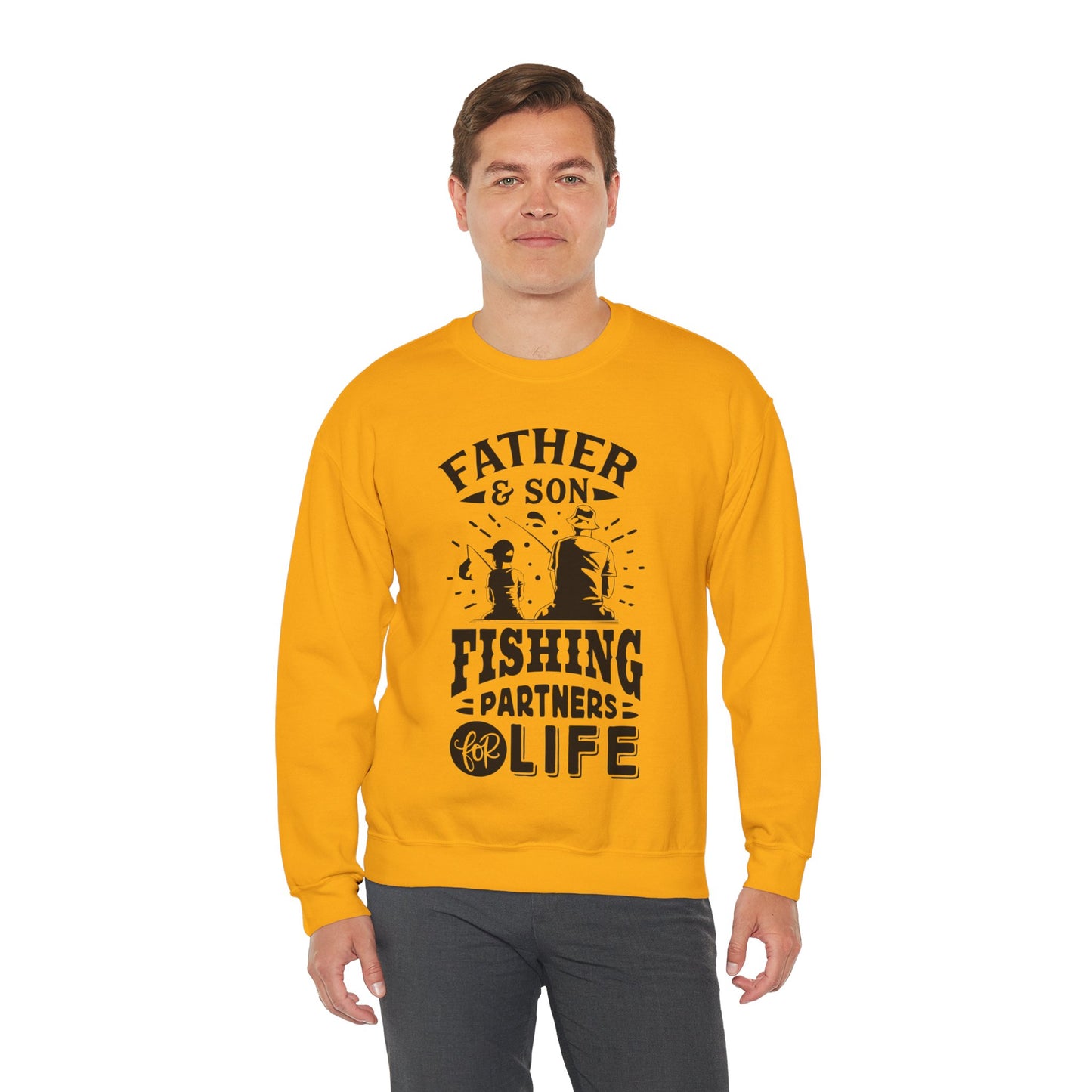 Father and son for life - Unisex Heavy Blend™ Crewneck Sweatshirt