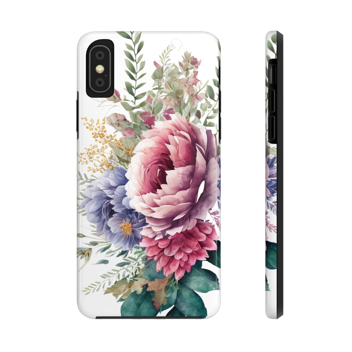 Tough Phone Cases: Watercolor Flower