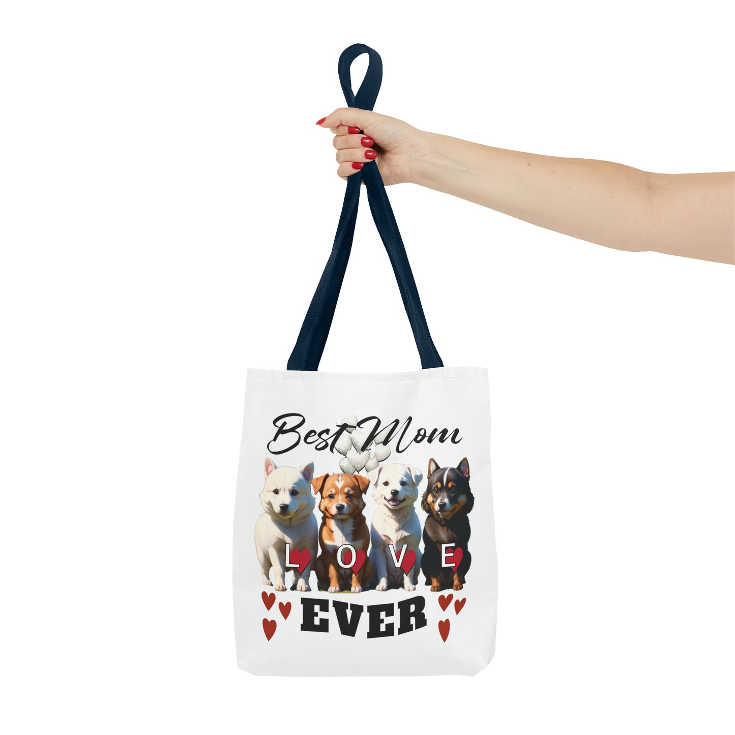 Valentine: Best Mom Ever - Tote Bag (AOP)