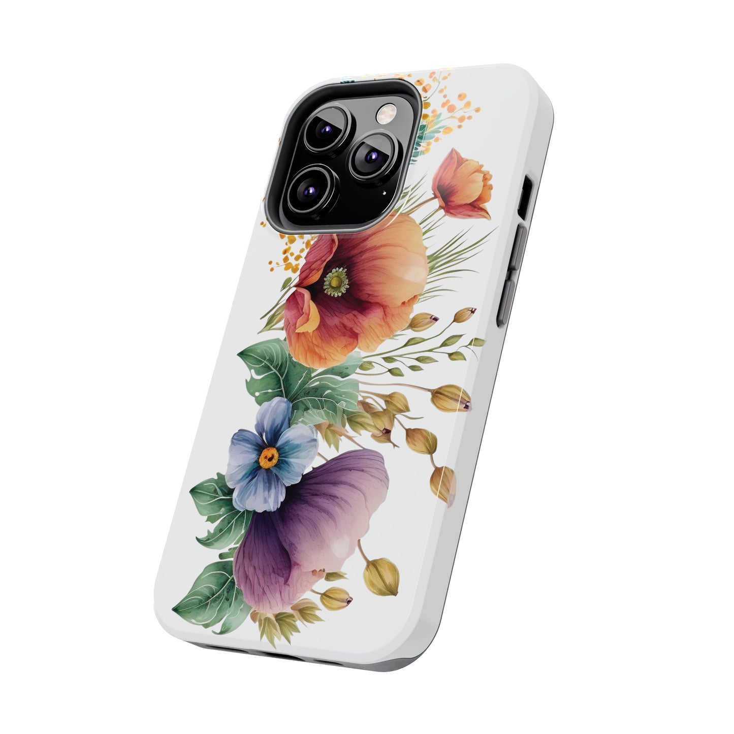 Tough Phone Cases: Watercolor Flower