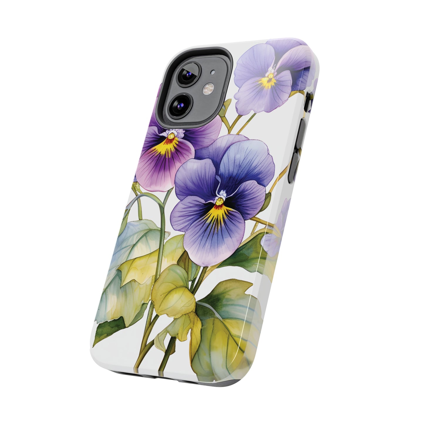 Tough Phone Cases (Violet Flower)