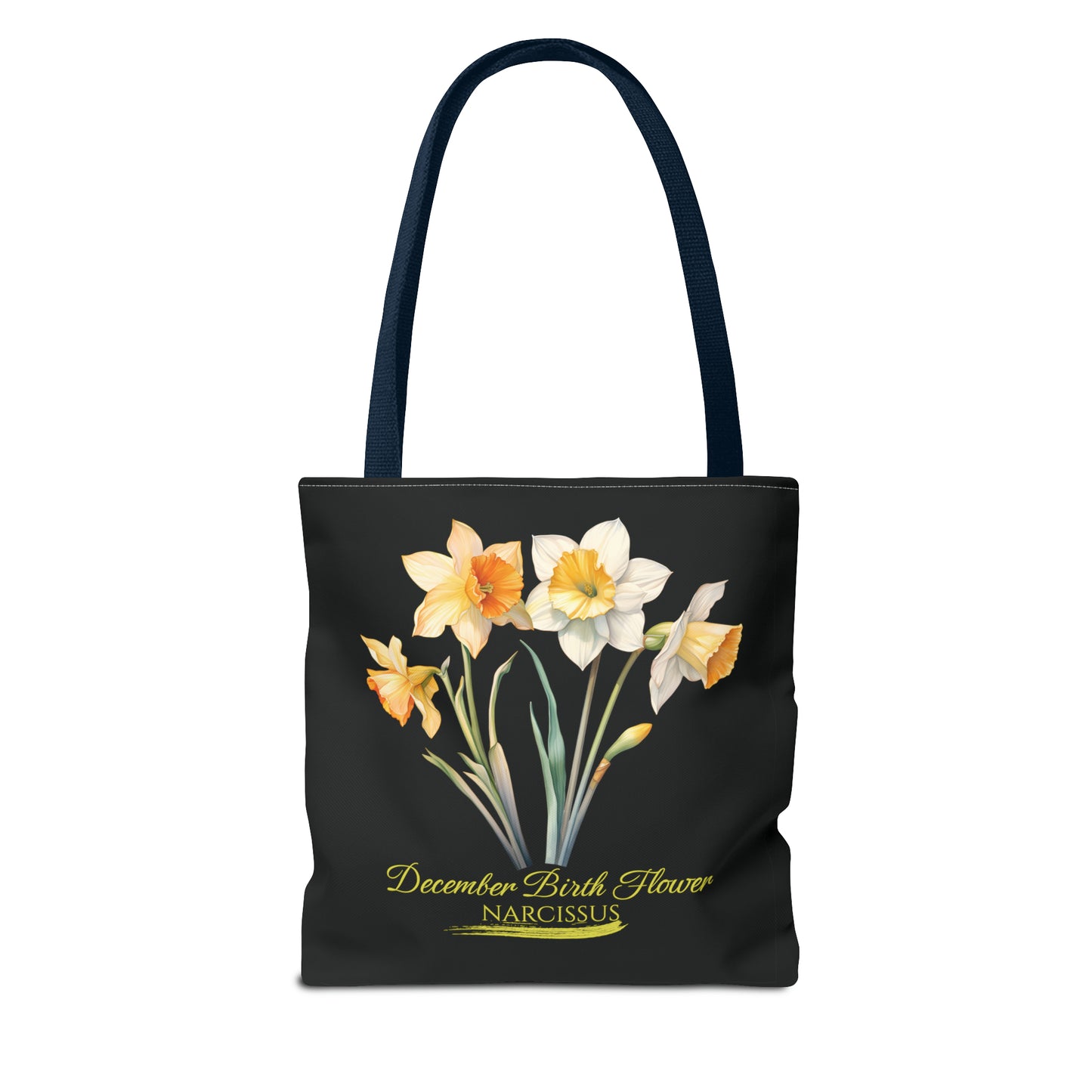 December Birth Flower: Narcissus - Tote Bag (AOP)