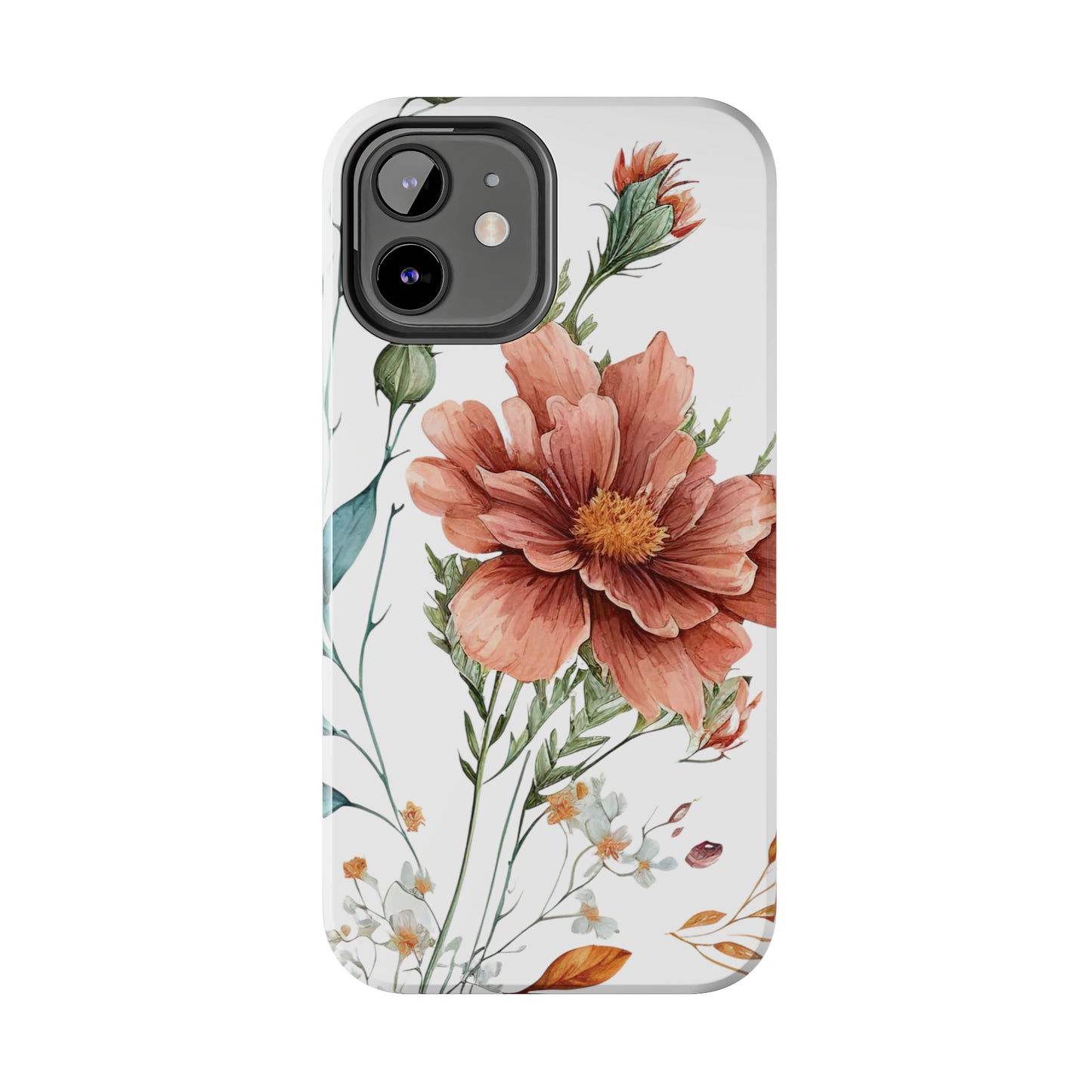 Tough Phone Cases: Watercolor Flower