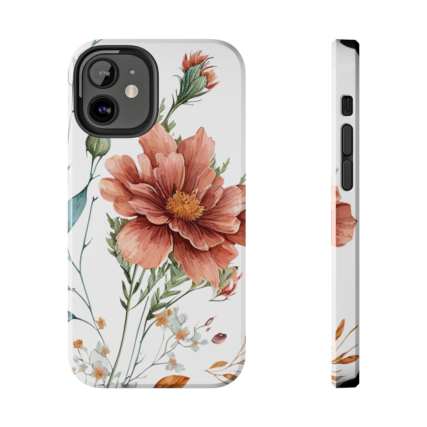 Tough Phone Cases: Watercolor Flower