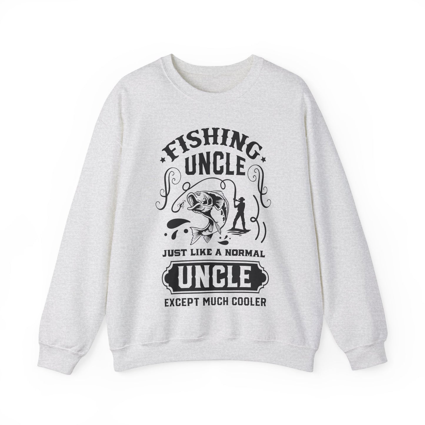 Fishing Uncle - Unisex Heavy Blend™ Crewneck Sweatshirt