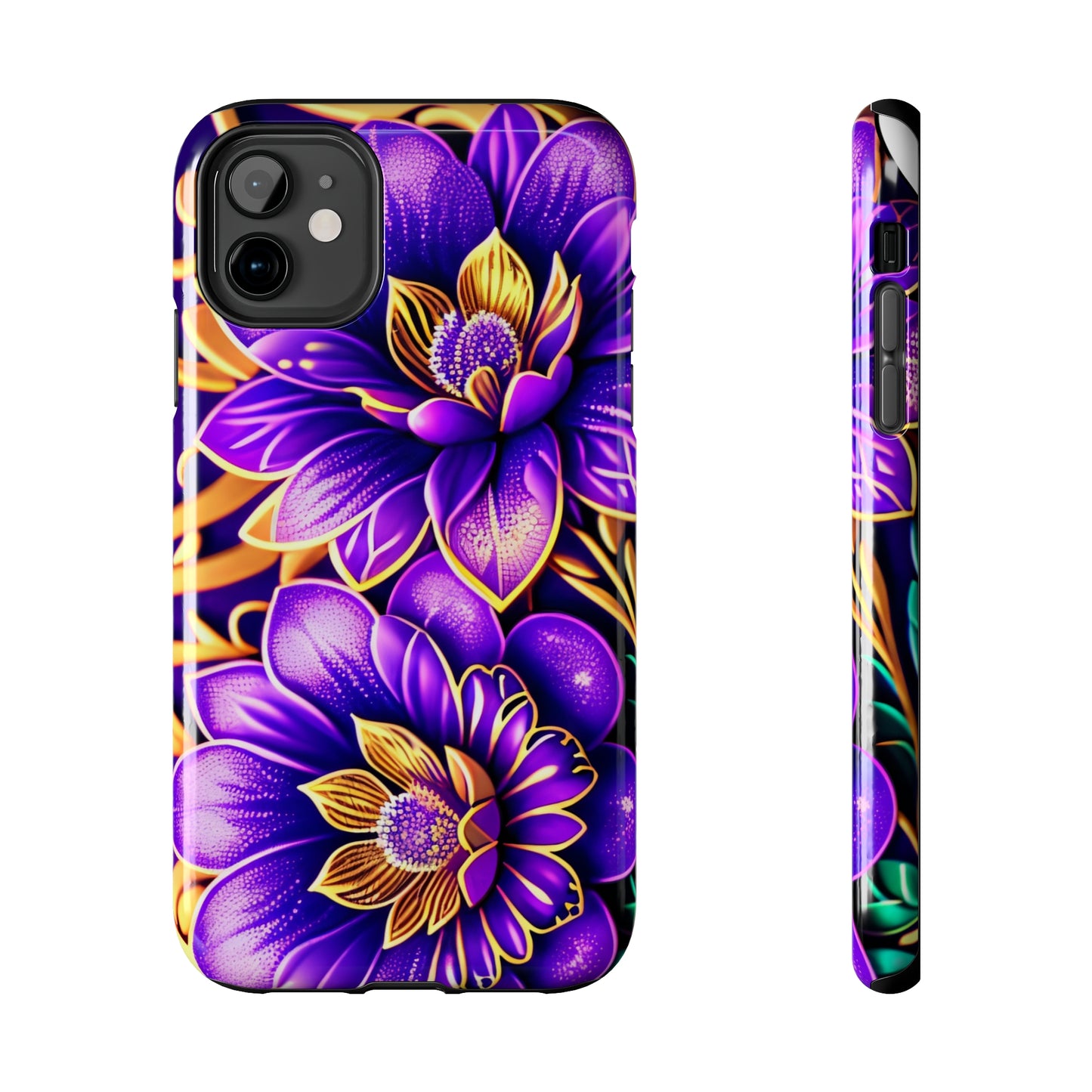 Tough Phone Cases: Fantasy Blossom Flowers