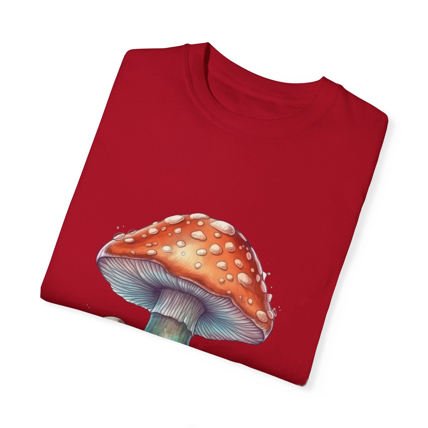 Fantasy Mushroom-27: Unisex Garment-Dyed T-shirt