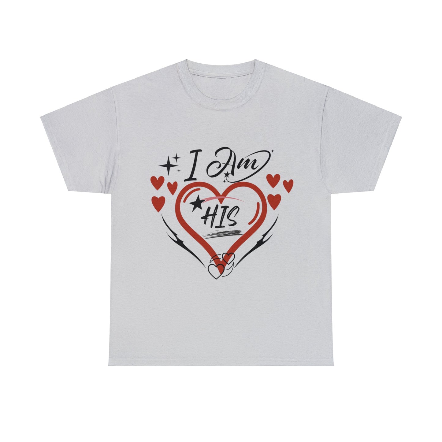 Valentine: I Am His - Unisex Heavy Cotton Tee