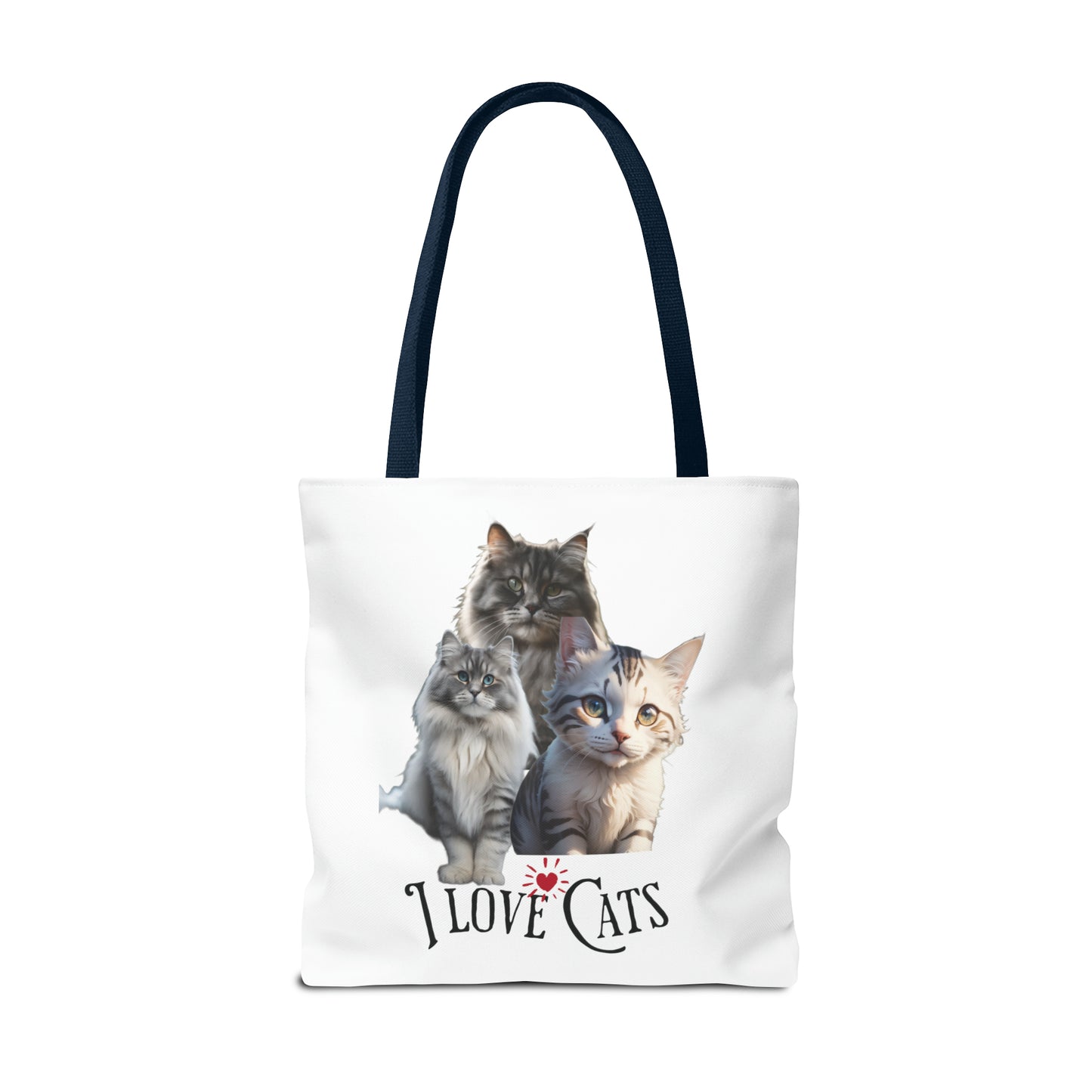 I love Cats - Tote Bag (AOP)