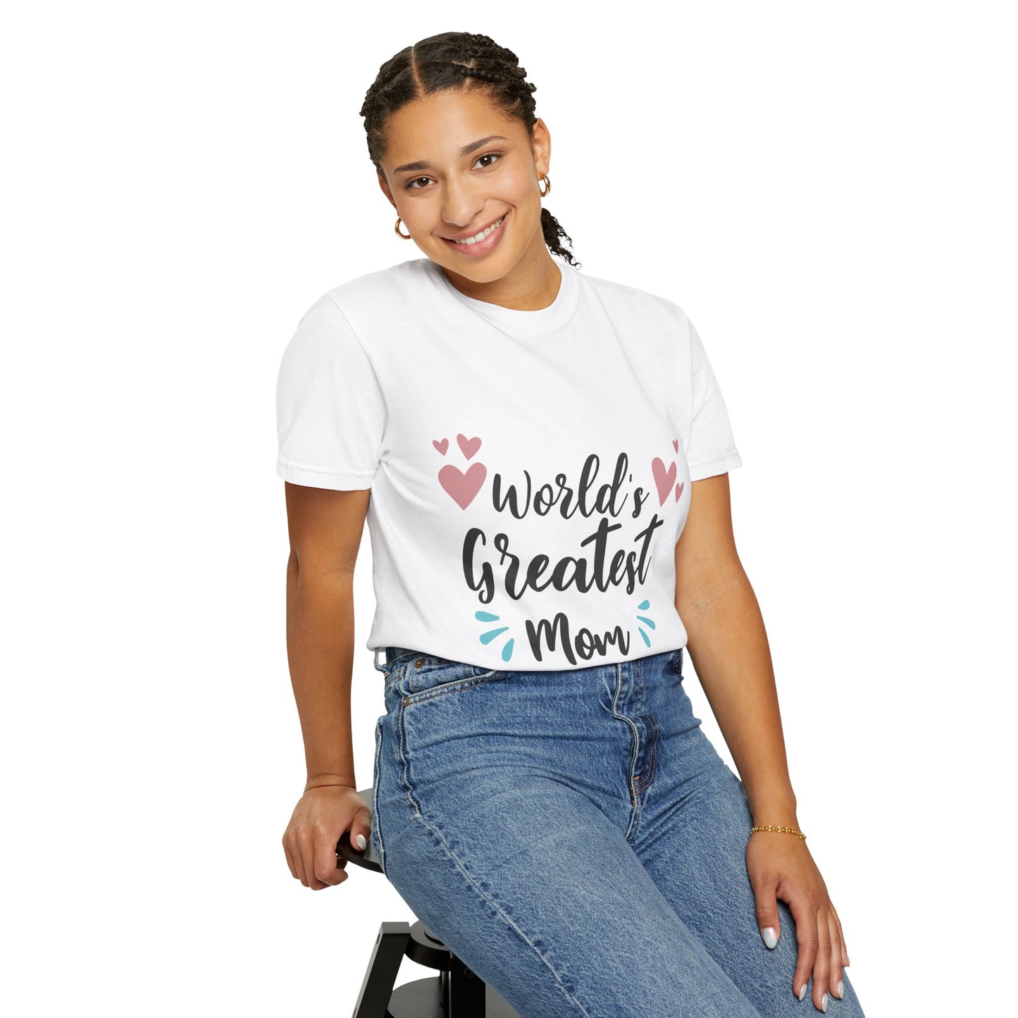 World greatest mom - Unisex Garment-Dyed T-shirt